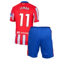 Atletico Madrid Thomas Lemar #11 Heimtrikotsatz Kinder 2024-25 Kurzarm (+ Kurze Hosen)